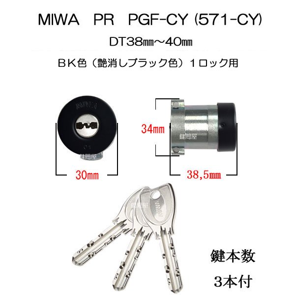 画像1: PR PGF-CY BK色 1ロック (1)